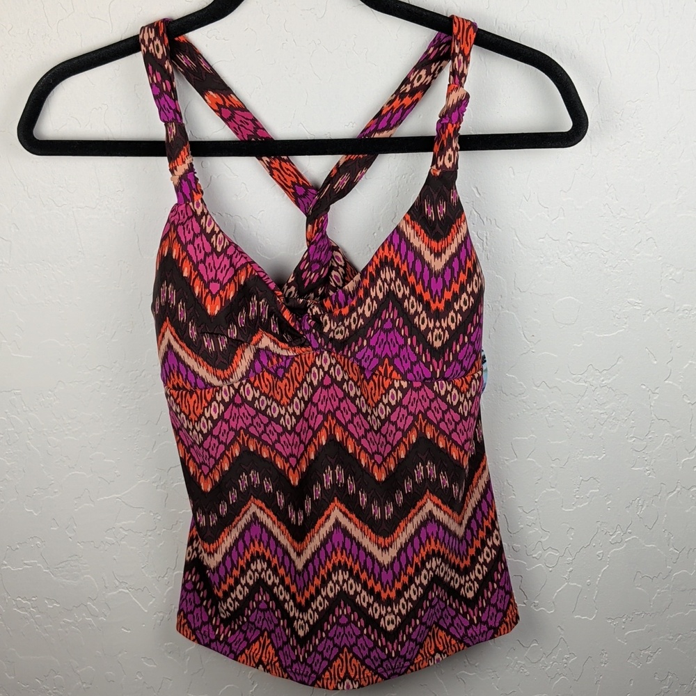 NWT prAna Manori Tankini Top Women's Size Small Swimsuit Top MATA W1MANO113 NEW